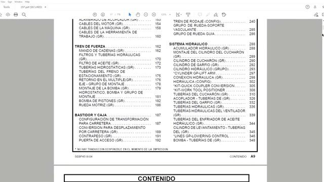 Caterpillar 297C Multi Terrain Loader - Parts Catalog смотреть онлайн