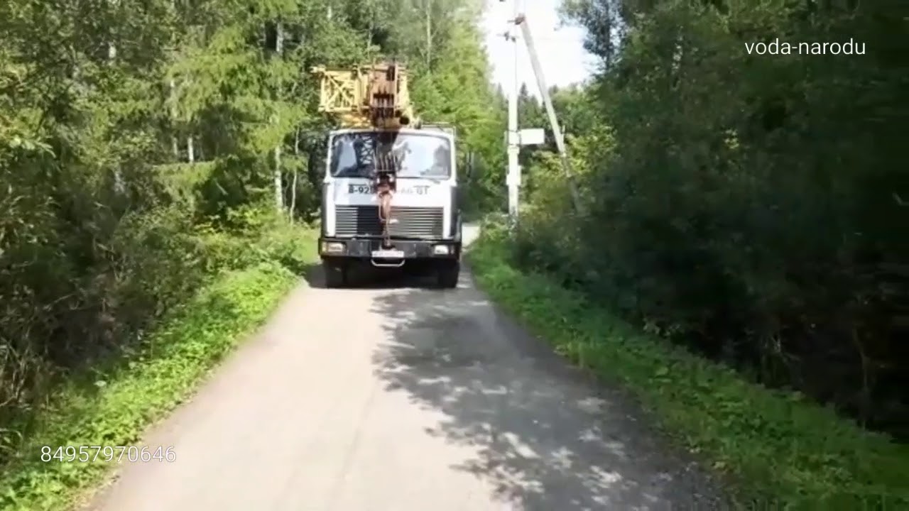 Замена насоса в скважине - ЭЦВ 6-16-110 смотреть онлайн