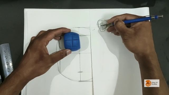 Draw any face Easily | Front View смотреть онлайн