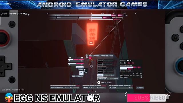 EGG NS 3.0.4 John Wick Hex Game Test with settings смотреть онлайн