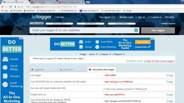 How To Know Anyone's IP Address | Get Device Information | IP logger |
