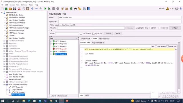 JMeter/HTML Link Parser and HTTP Re-Write Modifier смотреть онлайн