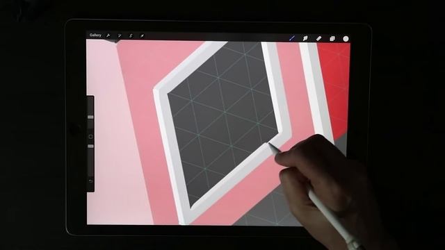 Isometric Drawing in Procreate Tutorial смотреть онлайн