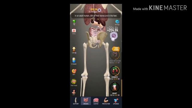 Создаю человека в игре Idle Human смотреть онлайн