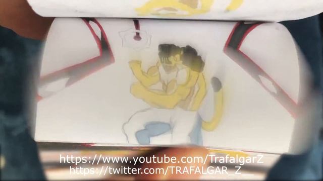 LUFFY VS LUCCI CP0 ROUND 2 FLIPBOOK ANIMATION ONE PIECE