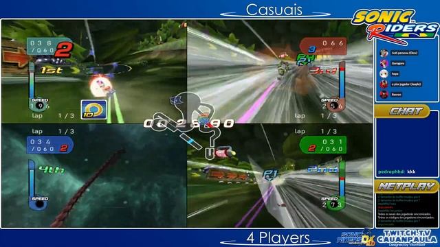 Lobby 4 Player | Sonic Riders DX 2.0 смотреть онлайн