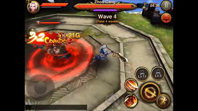 Dynasty Blades (iOS/Android) Gameplay HD смотреть онлайн