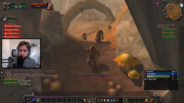 FIRST TIME OFFICIAL HARDCORE Classic WoW DAY 1! смотреть онлайн