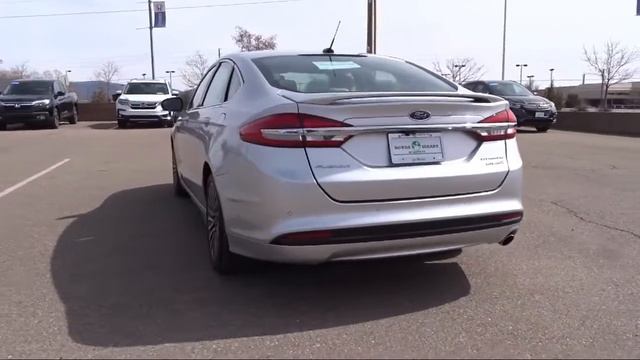 2018 Ford Fusion Hybrid Titanium Sedan смотреть онлайн