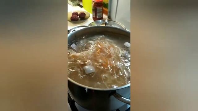 Борщ с квашеной капустой смотреть онлайн