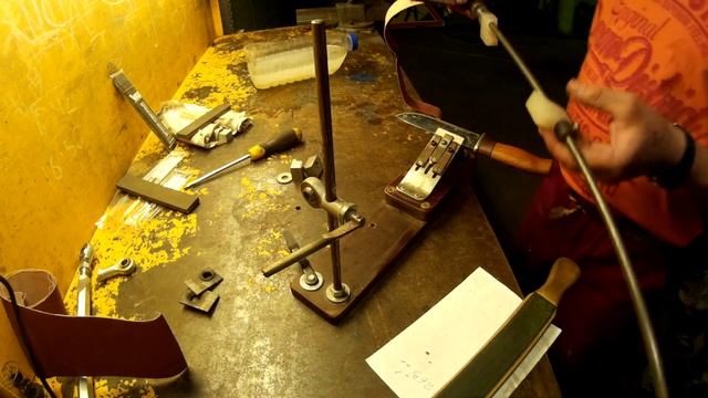 самодельная точилка для ножа из отходных материалов смотреть онлайн