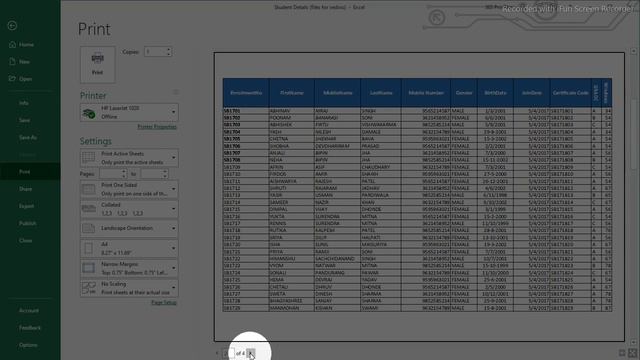 Excel Freeze panes & Print Layout смотреть онлайн