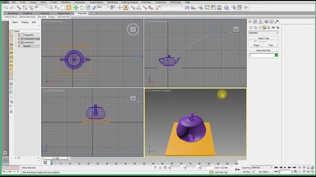 Использование камер в 3ds max смотреть онлайн