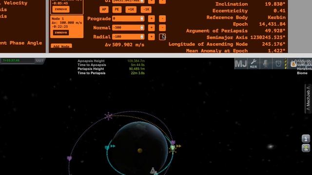 KSP: Houston Maneuver Node Editor Preview смотреть онлайн