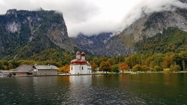 Bayern, Burghausen, Königssee. Бавария-2022, Королевское озеро, путешествуем на автодоме смотреть онлайн