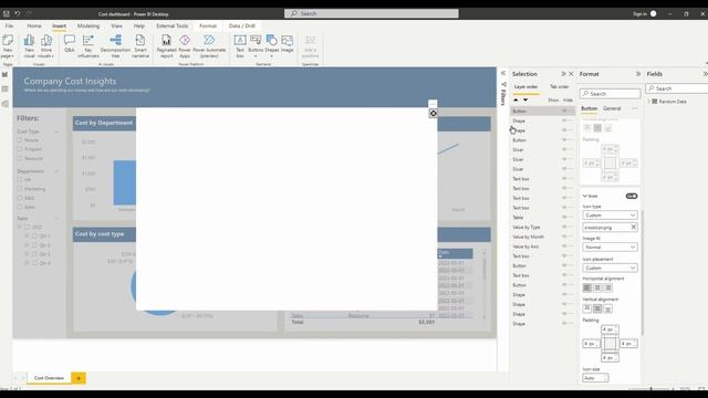 How to create a popup in Power BI in 300 seconds смотреть онлайн