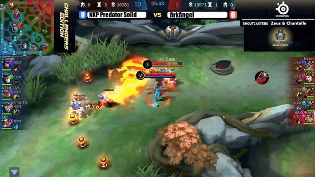 Just ML Cup Challenger's Edition NXP Solid vs ArkAngel Game 1 (BO3) | Just ML Mobile Legends смотреть онлайн