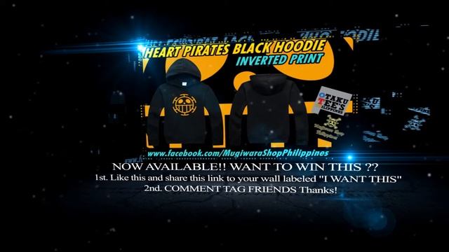 MUGIWARA SHOP PHILIPPINES feat HEART PIRATES HOODIE INVERTED смотреть онлайн