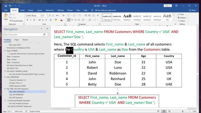 MY SQL OPERATORS #4 Tutorial AND OR NOT смотреть онлайн