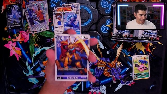 THIS SET IS CRAZY!!! | Digimon TCG Battle of Omni Box Opening + GIVEAWAY!! | Digimon Card Game Set смотреть онлайн