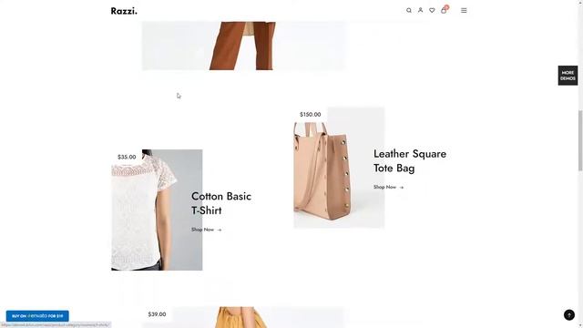 Razzi - Multipurpose WooCommerce WordPress Theme fashion furniture смотреть онлайн