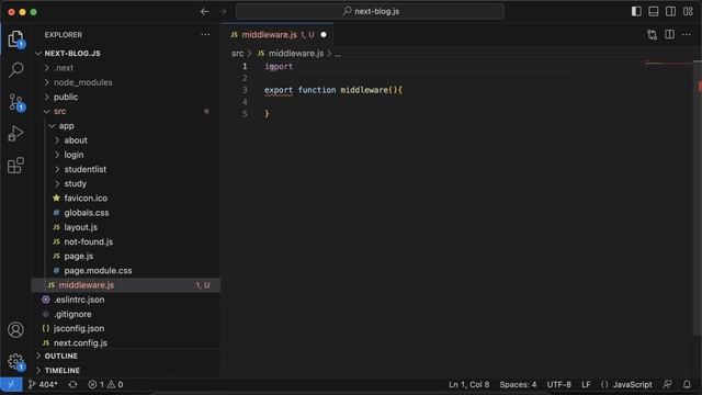 Next JS tutorial in Hindi #15 | Middleware in next.js смотреть онлайн