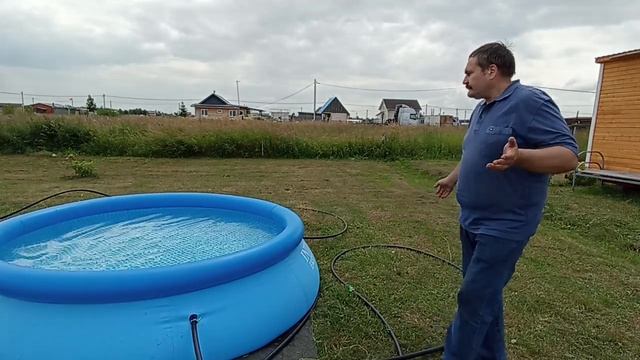 Незатратный способ быстро нагреть воду в бассейне смотреть онлайн