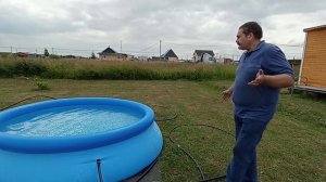 Незатратный способ быстро нагреть воду в бассейне