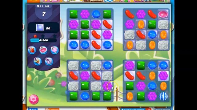Candy Crush Level 887 Talkthrough, 13 Moves, 1 fish boosters смотреть онлайн