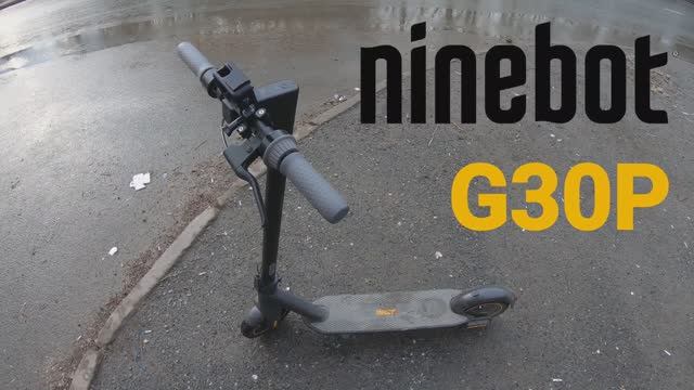 Тест электросамоката Ninebot G30P - подъем в гору смотреть онлайн