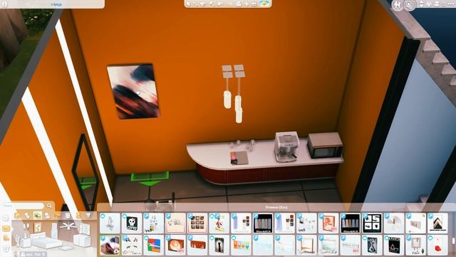 МАГАЗИНЫ, АПТЕКА И КИНОТЕАТР НА ТОРГОВОЙ УЛИЦЕ | Строительство Симс 4 смотреть онлайн