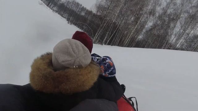 Покатушки на ватрушках!!! смотреть онлайн
