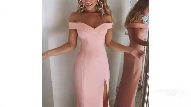 Одежда с AliExpress - Элегантное вечернее платье с Алиэкспресс смотреть онлайн