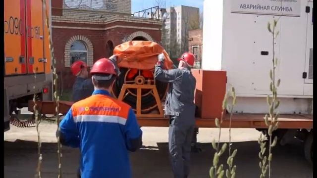 Противоаварийная тренировка Мособлэнерго в Пушкино смотреть онлайн