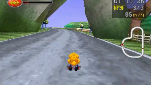 Chocobo Racing - Геймплей (PSone) смотреть онлайн