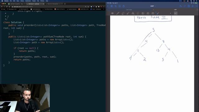 LeetCode 116 | Path Sum II | Solution Explained (White + Algorithm in Java) смотреть онлайн
