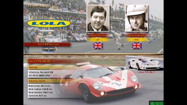 1967 Sportscars Extra Mod Promotion Movie for Grand Prix Legends смотреть онлайн