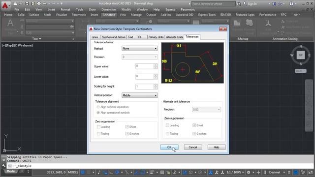 AutoCAD Template Setup In Centimeters смотреть онлайн