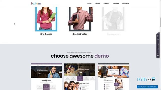 Taalem -“ Education LMS WordPress Theme Elliot Muscowequan смотреть онлайн