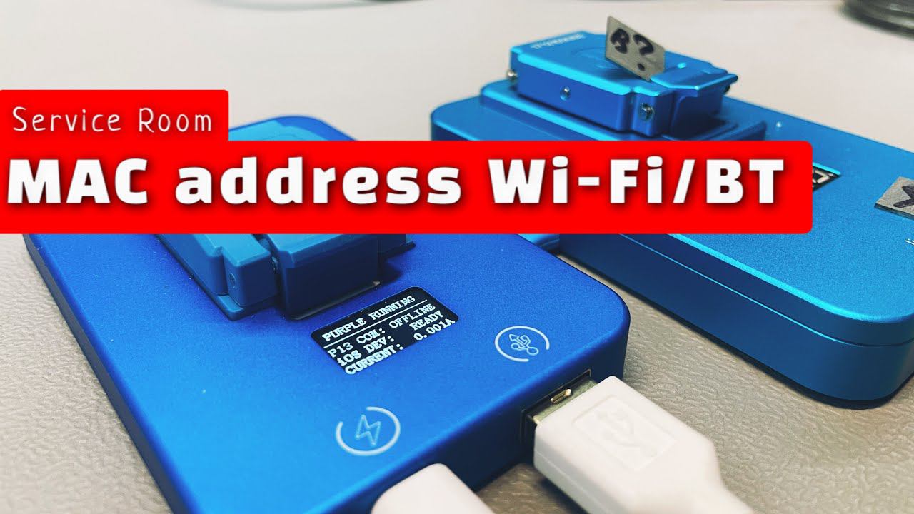 Как достать Mac Address/ Wifi Address/ Bt Address Если микросхема неисправна 2022-JC P7