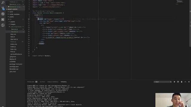 Creating React Components from a HTML Template смотреть онлайн