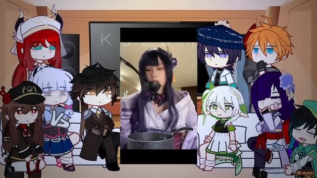 Genshin characters react to their cosplayers 1/2 || original (?) || Genshin impact смотреть онлайн
