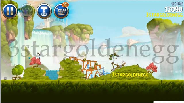 Angry Birds Star Wars 2 B1-10 Naboo Invasion Level B1-10 by 3stargoldenegg смотреть онлайн