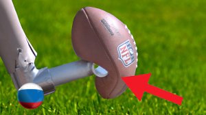 [Mark Rober] Самый Дальний Филд-гол в Мире - Робот vs Кикер НФЛ [Марк Робер]