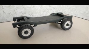 автомобиль из пластилина уаз 469