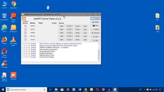 How to Install XAMPP Server on Windows 10 | XAMPP Tutorial For Beginners | windows 64 bit. смотреть онлайн