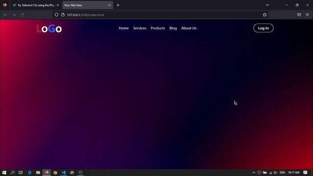 How To Make Modern Landing Page Using Tailwind CSS | Step-by-Step Tutorial | GetYourCode смотреть онлайн