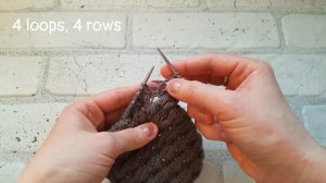 Вяжем супер объёмный узор спицами?knitting pattern.