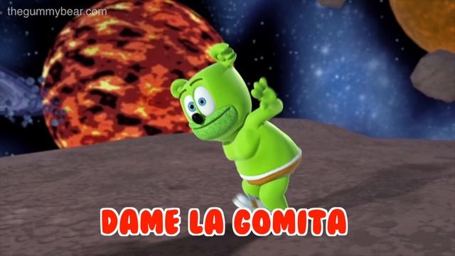 DAME LA GOMITA LYRIC VIDEO Gummy Bear Song ALIEN DANCE CHALLENGE смотреть онлайн