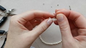 Переделка бус из жемчуга. Мастер-класс. Handmade. Beads.